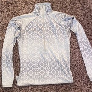 Nike Pro fleece-lined quarter zip